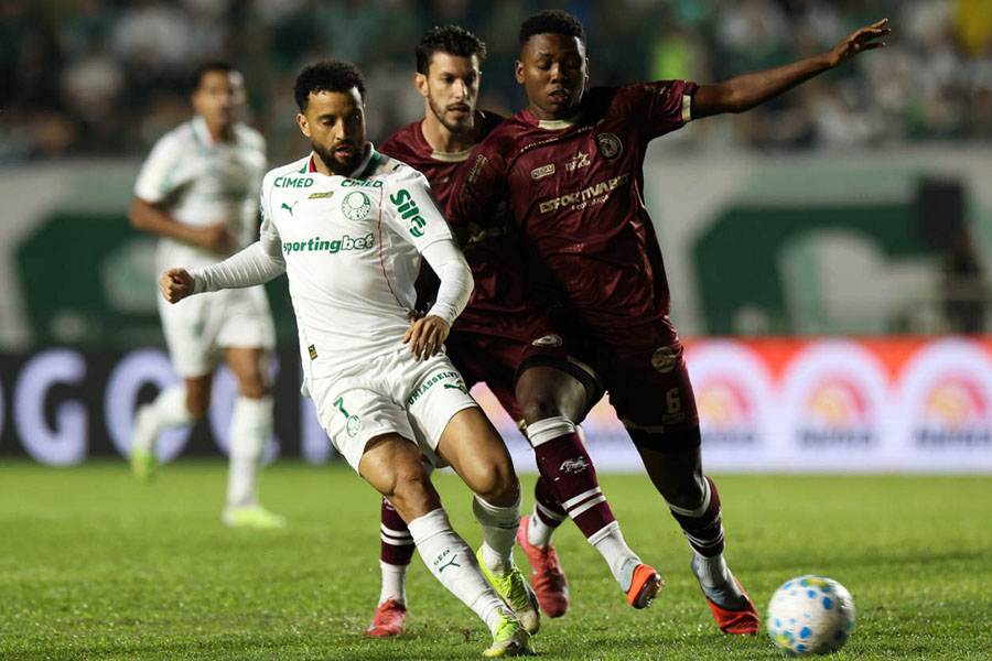Palmeiras goleia Jacuipense com reservas e se classifica na Copa do Brasil