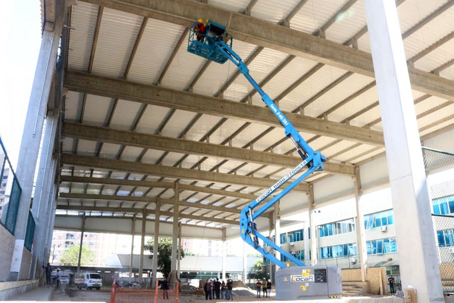 Quadras poliesportivas do Complexo Rebouças serão entregues até julho