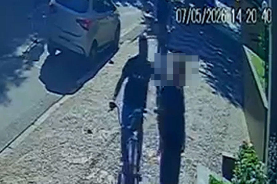 Trio é preso após tentativa de roubo de correntinha na Ponta da Praia, em Santos; VÍDEO