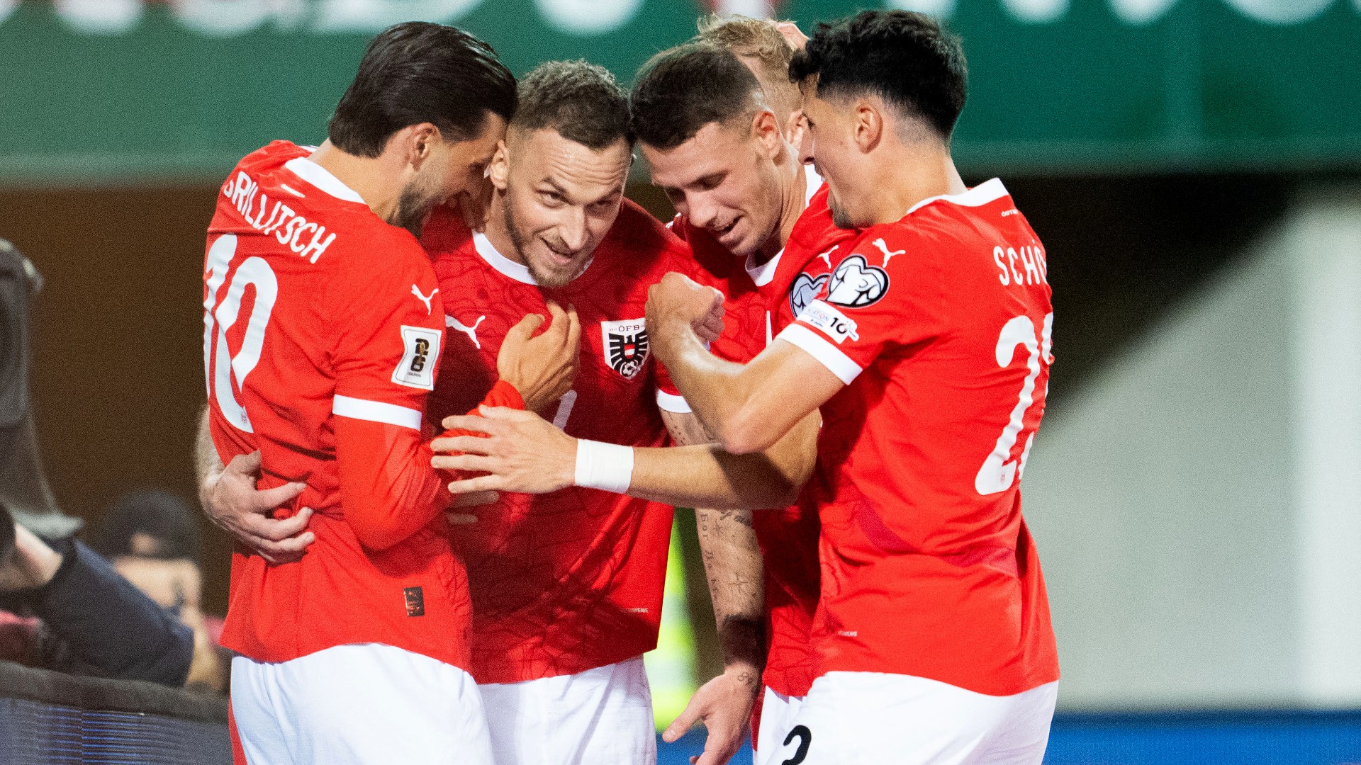 Áustria bate Tunísia com um a menos em jogo pré-Copa e segue invicta no ano