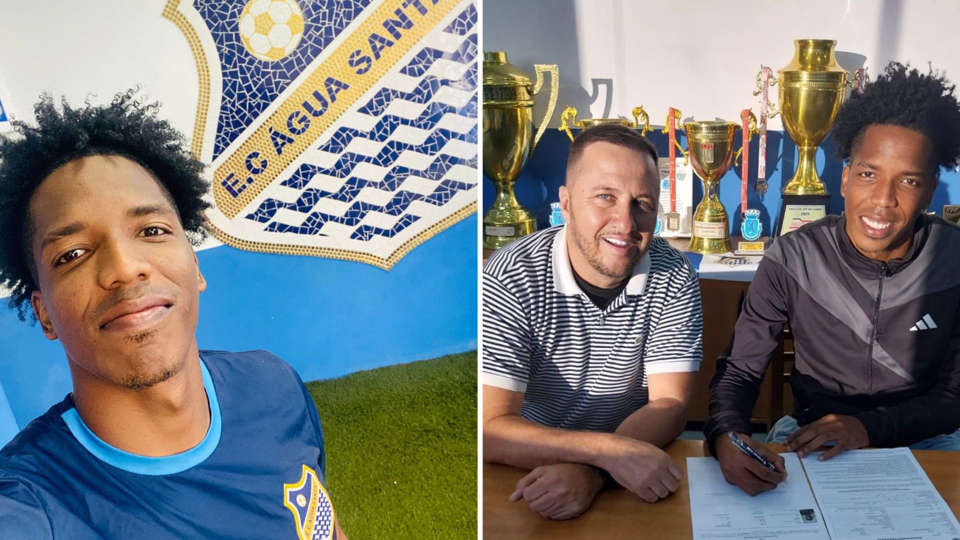 Zagueiro do Jabaquara que marcou “gol que Pelé não fez” é contratado pelo Água Santa