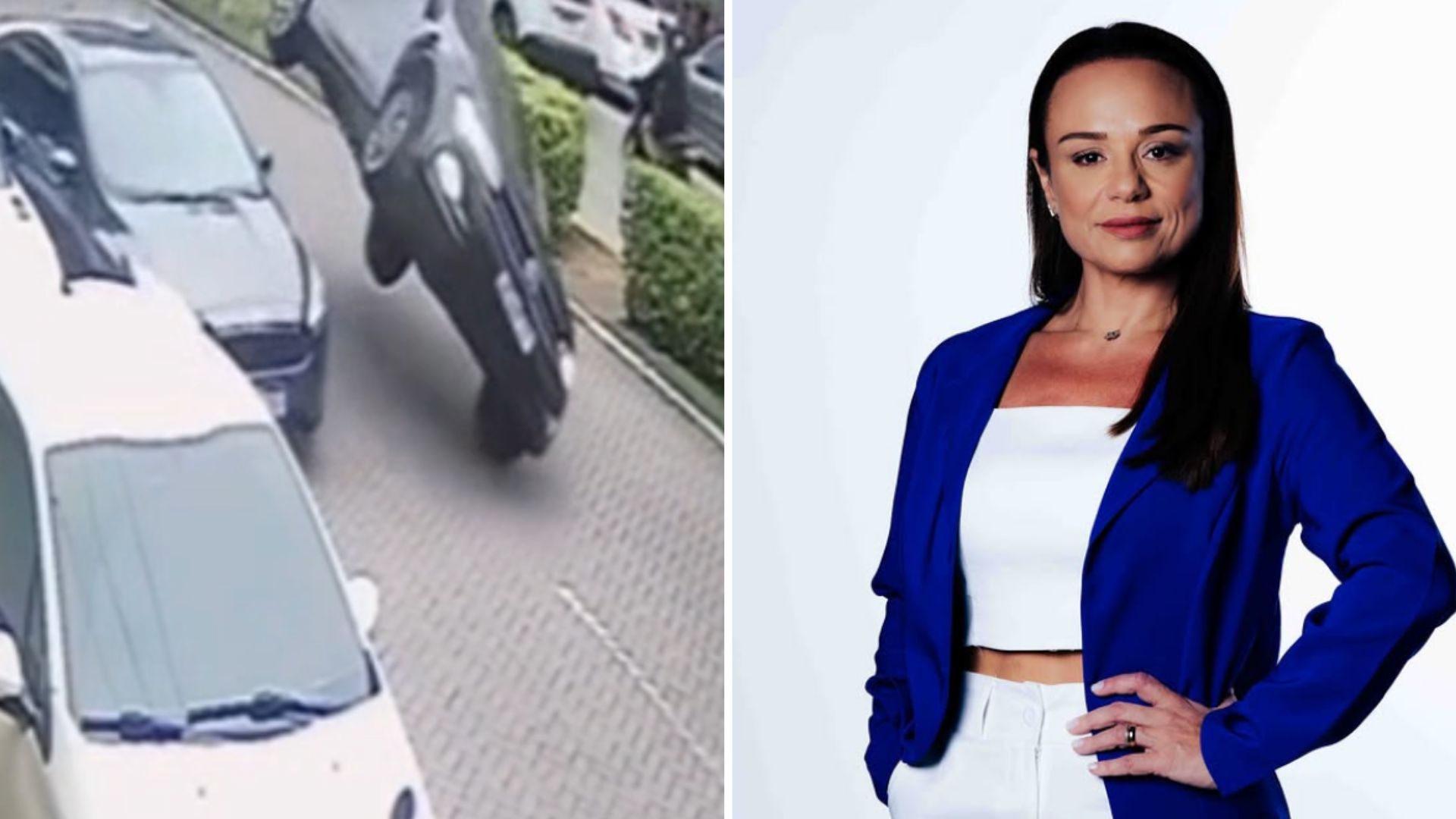 Vereadora de Praia Grande escapa com ferimentos leves após carro tombar em avenida; VÍDEO
