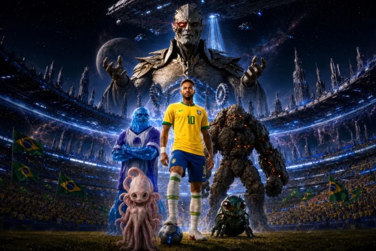 Neymar vira herói de série feita com inteligência artificial