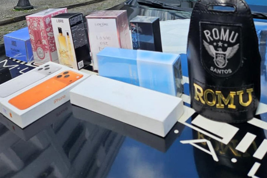 Mulher é presa com produtos contrabandeados do Paraguai na Rodoviária de Santos