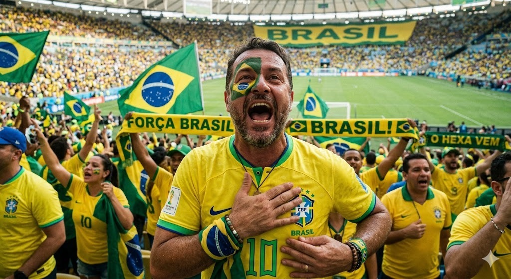 Copa do Mundo coloca coração do torcedor brasileiro em alerta, aponta estudo