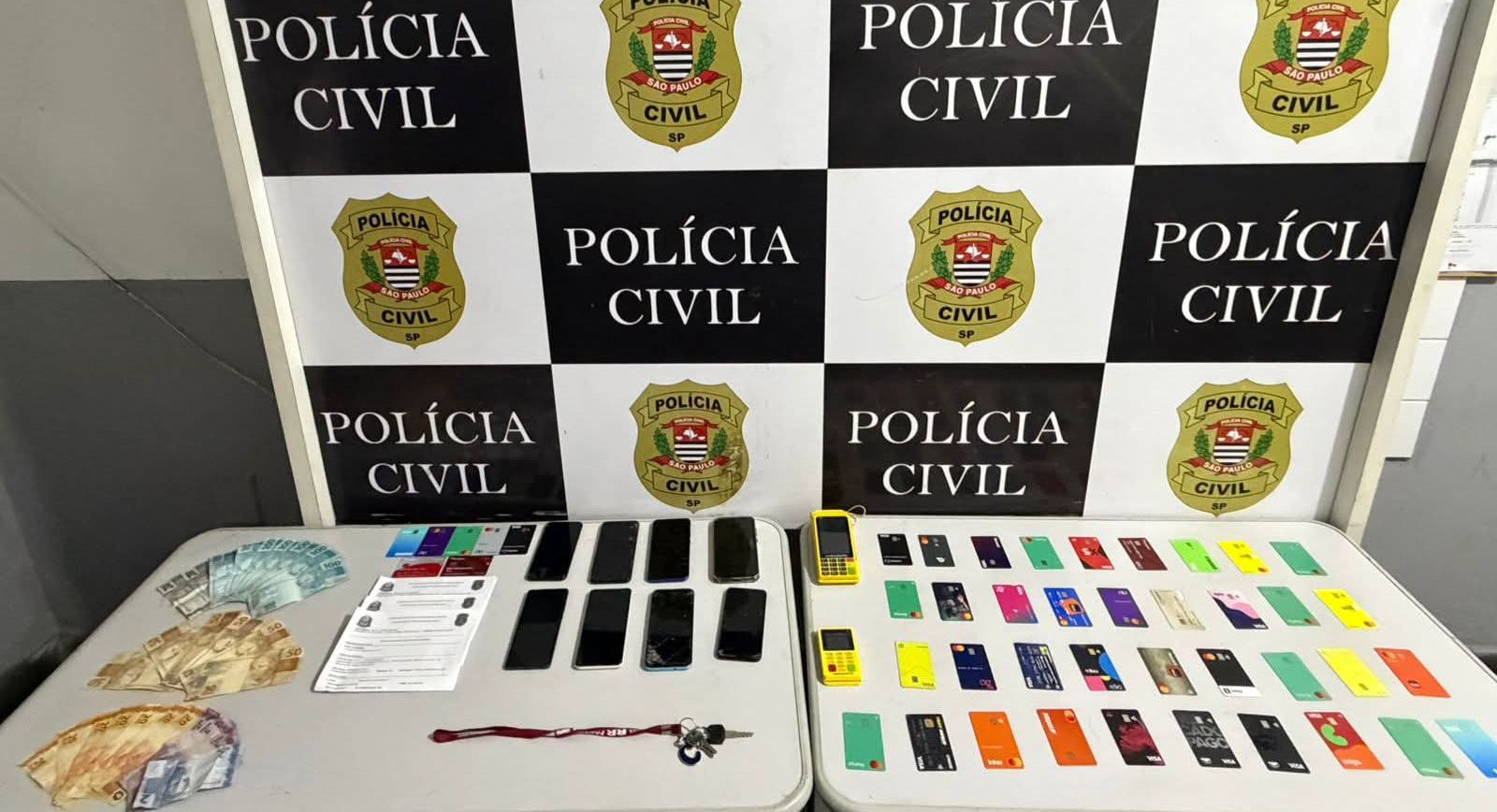Polícia Civil desarticula esquema de fraudes eletrônicas e prende três suspeitos em Guarujá