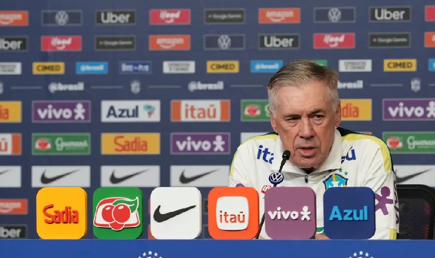 Ancelotti mantém dúvidas e amplia testes a uma semana da estreia da seleção na Copa