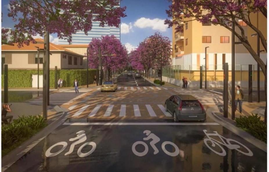 Reurbanização da Alameda Armênio Mendes avança e provoca mudanças no trânsito da Aparecida; confira