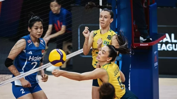 Brasil bate a China e chega à sétima vitória consecutiva na Liga das Nações