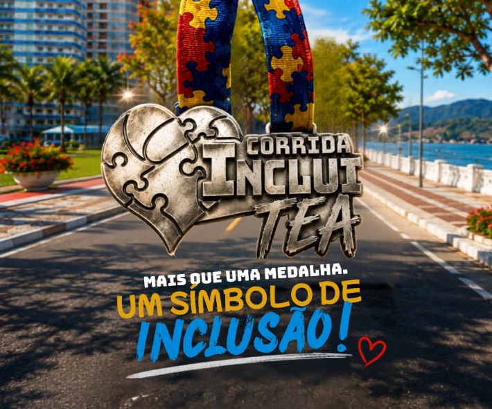 Santos recebe corrida e caminhada voltadas à inclusão de pessoas com autismo em julho