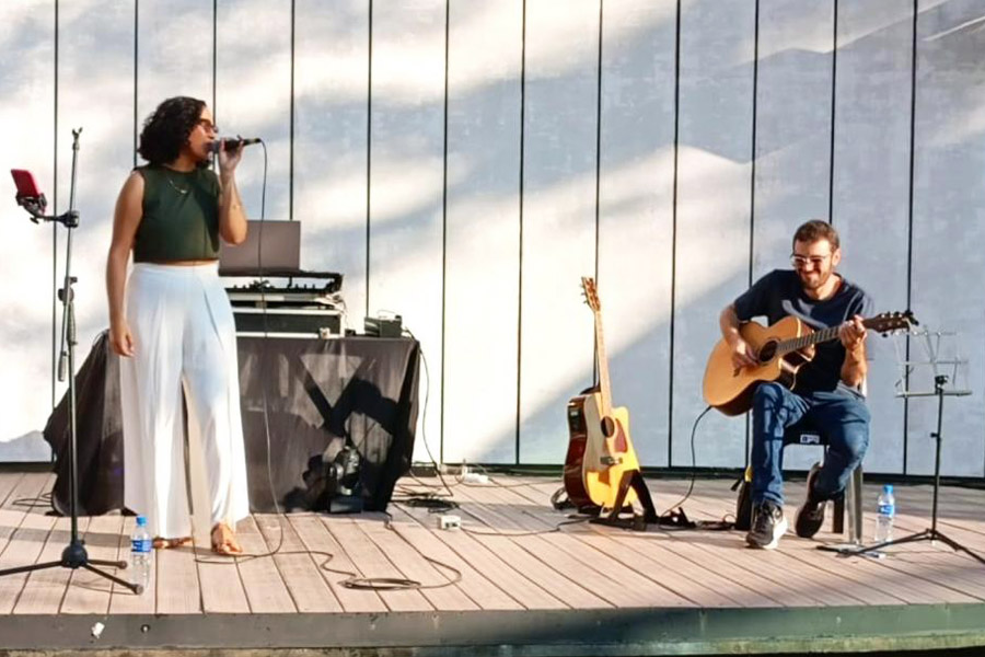Festival cultural garante noite de arte, música, teatro e dança na Concha Acústica de Santos