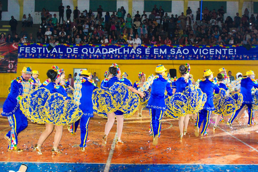 14º Festival de Quadrilhas Juninas de São Vicente começa nesta sexta-feira