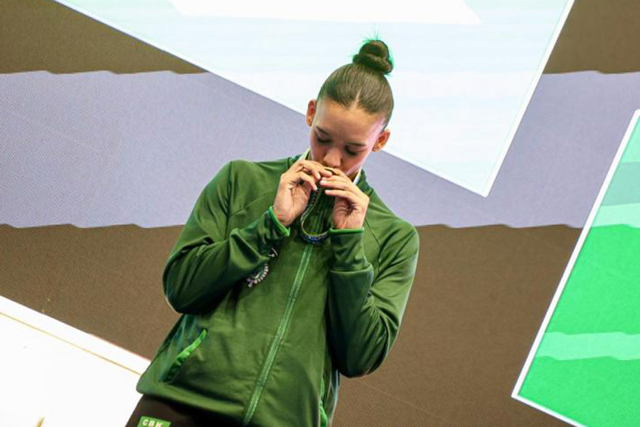 Karateca de Santos conquista medalha de ouro no Pan-Americano