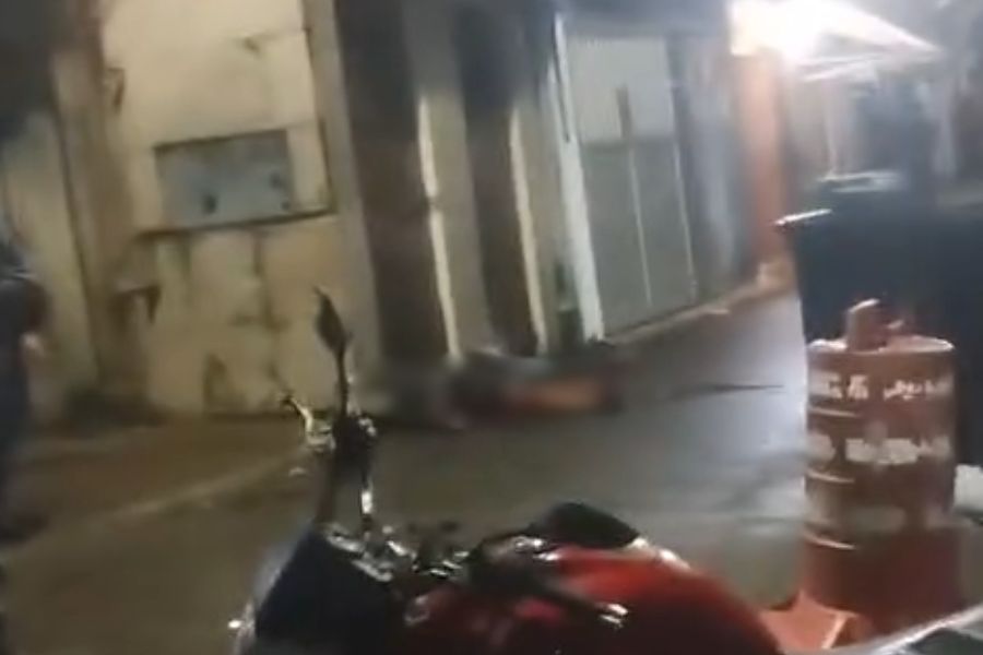 Suspeito morre e dois são baleados em troca de tiros com policiais militares na Zona Noroeste de Santos; VÍDEO