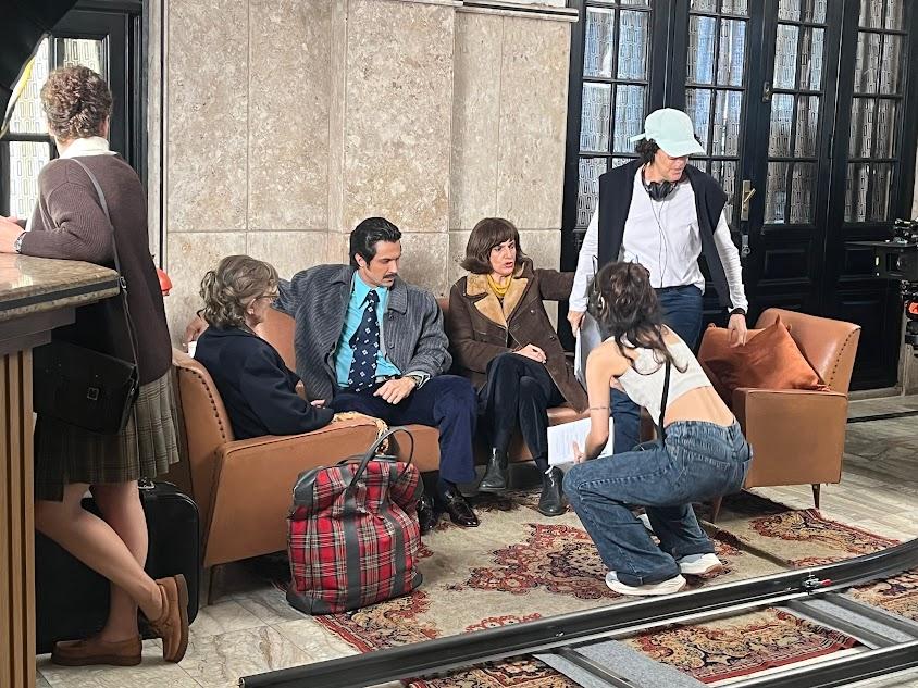 Santos vira set de cinema com Marjorie Estiano e Rômulo Estrela em produção nacional